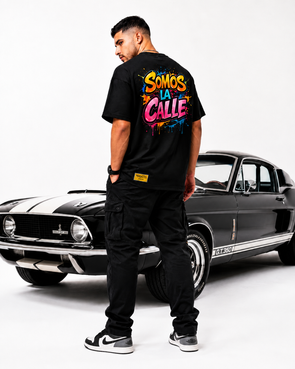 T shirt over size Colors 1 SOMOS LA CALLE