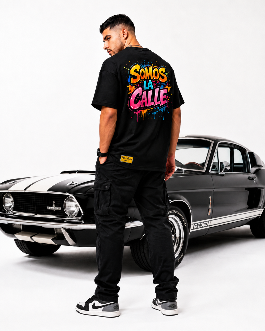 T shirt over size Colors 1 SOMOS LA CALLE
